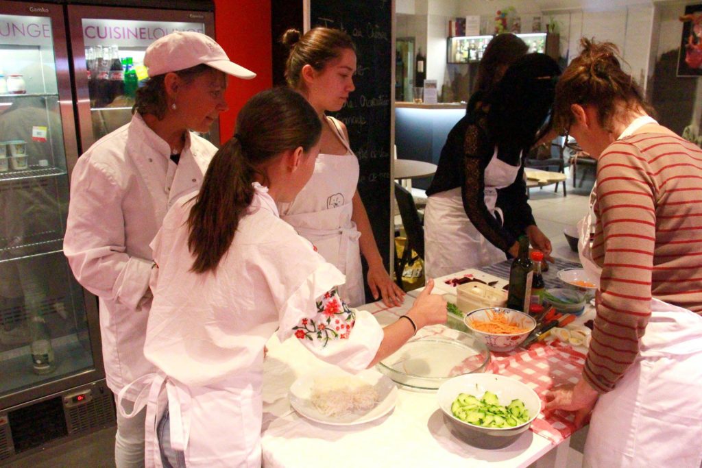cours de cuisine collectif