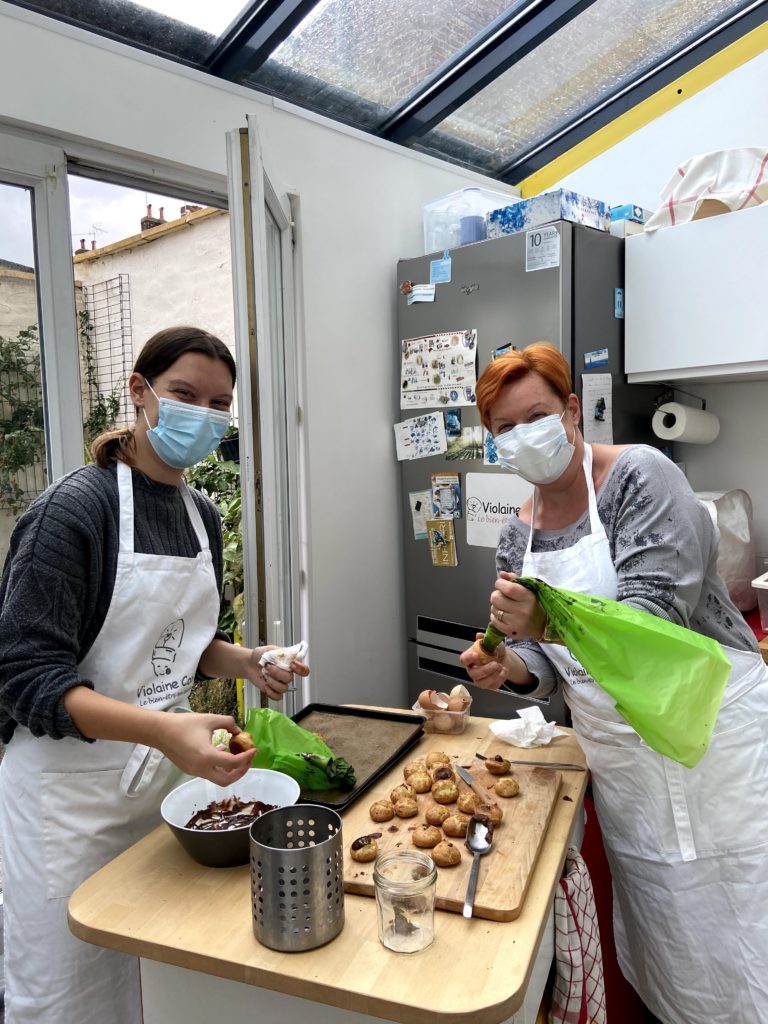 cours de cuisine binôme adulte